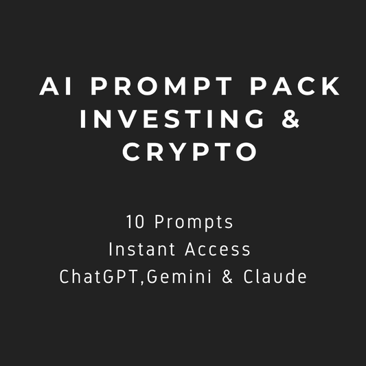 AI Prompt Pack — Investing & Crypto